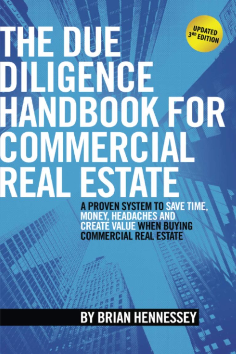 Due Diligence Handbook for Commercial Real Estate